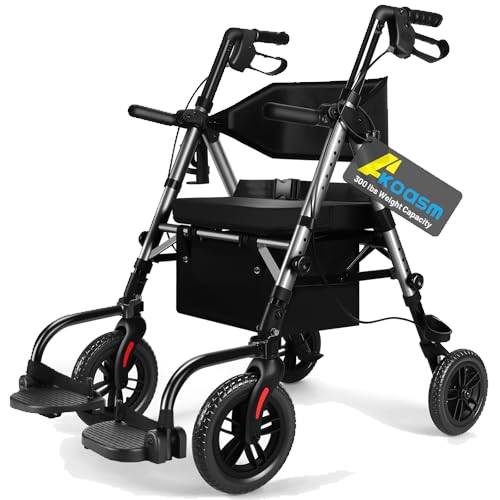 Foldable Walkers for Seniors with Seat